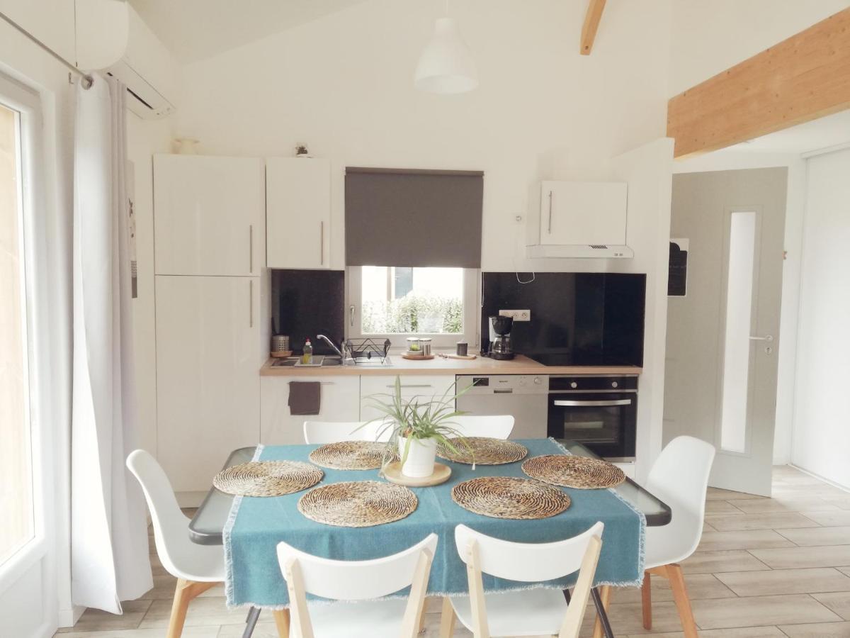Maison moderne proche lac et plage Léon Extérieur photo