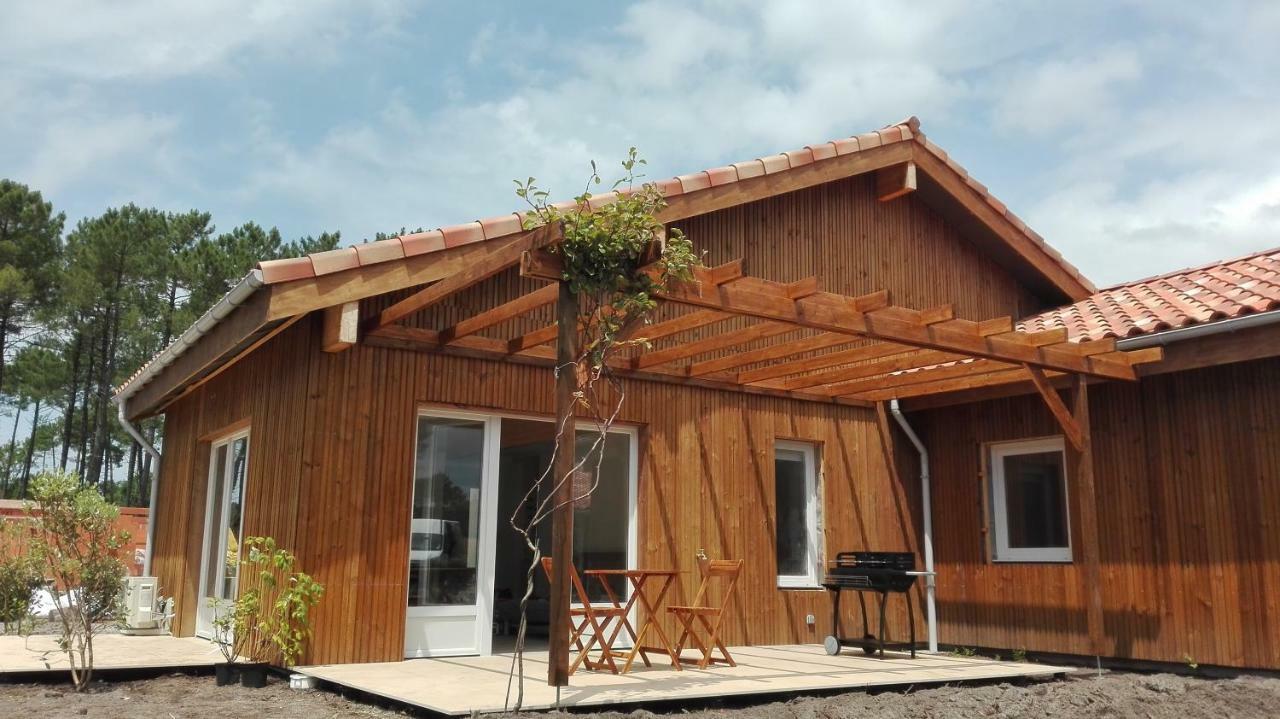 Maison moderne proche lac et plage Léon Extérieur photo